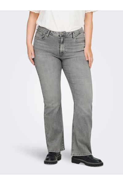 Only Carmakoma Flared fit jeans CARWILLY Hohe Taille Flared Jeans