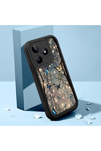 Hontinga حافظة هاتف من السيليكون الناعم المضاد للسقوط متوافقة مع Realme C51