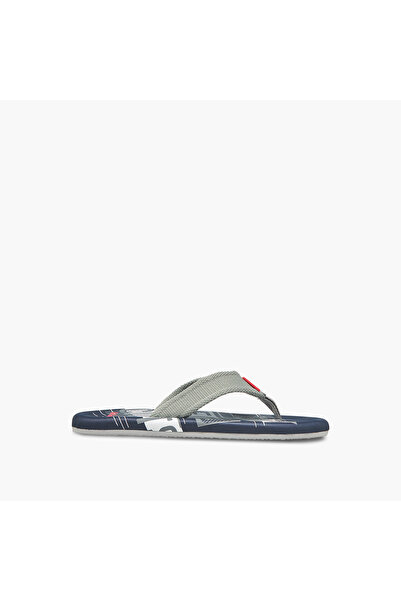 Lee Cooper Men Graphic Print Flip-Flops