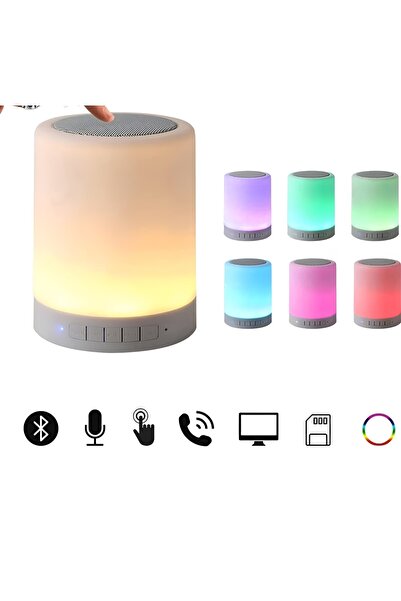 YAHYA KOSIF LED Işıklı Bluetooth Hoparlör Speaker