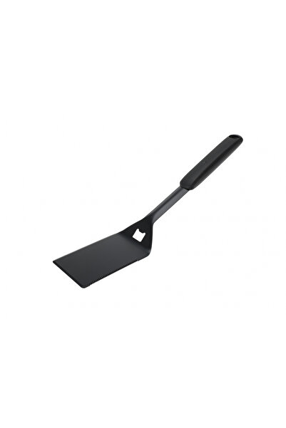 Vaggan spatulă pentru grătar, metal, 38 cm, neagră