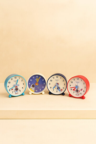 Chefstar ÇOCUK ODA ALARMLI MASA SAATİ SEVİMLİ TASARIM EĞLENCELİ VE KULLANIŞLI...