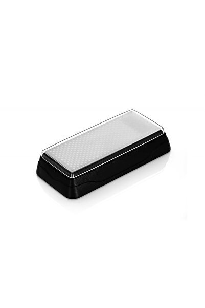 Samura diamond sharpening stone, grit 360/600, 18x9.3x4.3 cm, silver/black