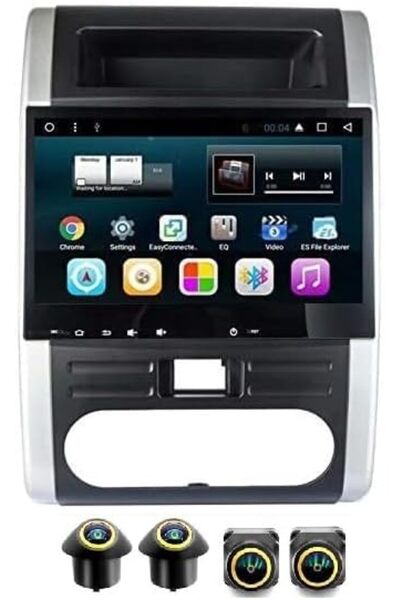 SHEZA STAR نظام ستيريو سيارة يعمل بنظام أندرويد لسيارة نيسان إكس-تريل 2008-20...