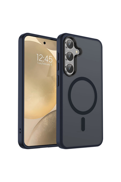 Casey Studios Husa Magsafe Samsung Galaxy S24, Incarcare Wireless, Margini Ri...