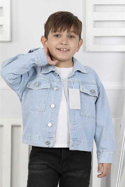 CANAN ÇAKMAK Boy's Denim Jacket