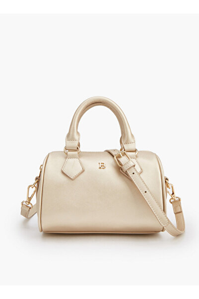 Flora Bella by Shoexpress Solid Bowler Bag with Detachable Strap - D 12 cms