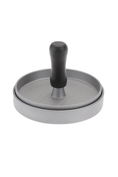 Vaggan Presă pentru hamburger, aluminiu, 11x2 cm, argintie