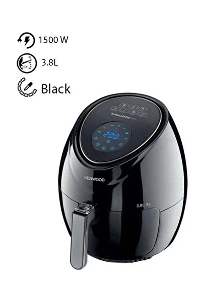 Kenwood Digital Air Fryer, 1.7Kg, Rapid Hot Air Circulation, 3.8 L 1500 W HFP30 Black