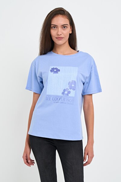 Lee Cooper Women's T-shirt with graphic print and logo