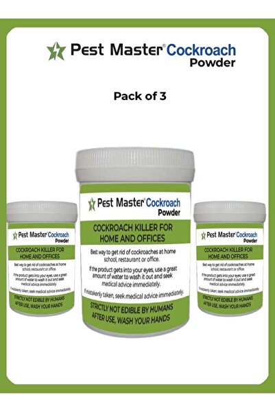 Pestmaster مسحوق بيست ماستر للقضاء على الصراصير، يحافظ على منزلك خاليًا من ال...