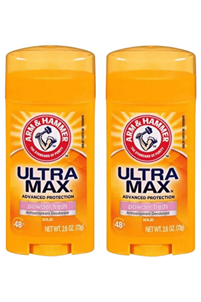 Arm&Hammer Two Arm & Hammer Ultra Max Powder Fresh Deodorant Sticks - 73g