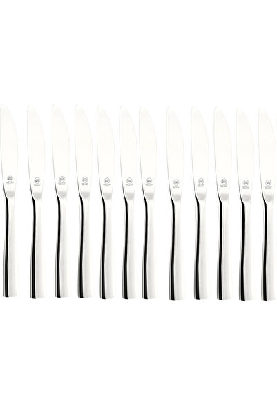 Carl Schmidt Sohn Set of 12 Carl Schmidt Sohn-Glinde knives, 18/10 stainless steel, silver