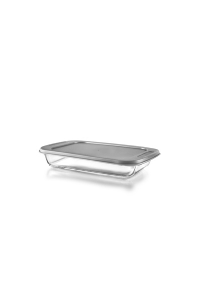 iBiLi vas de cuptor, sticlă borosilicată, 30,5x18,6x5,3 cm, 1,6 l, transparent