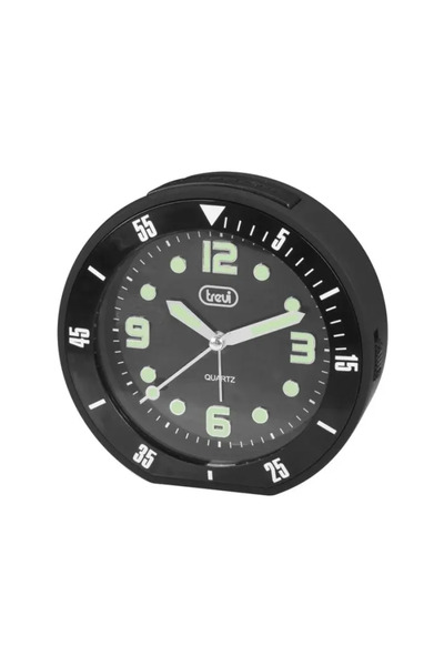 Optim Solution Кварцов будилник SL 3091 R, черен, Trevi