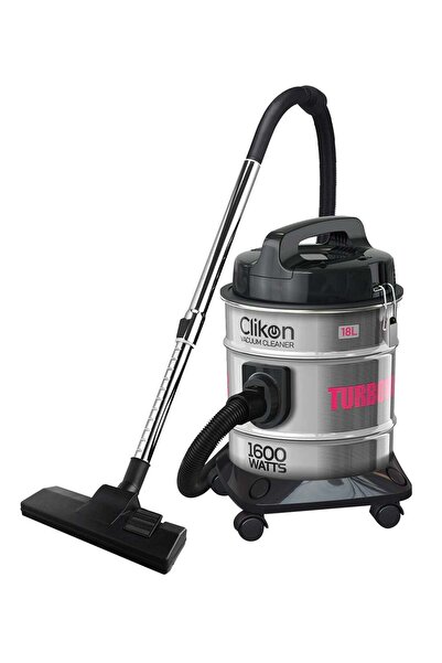 CLIKON مكنسة كهربائية أسطوانية 1600 واط CK4423 فضية