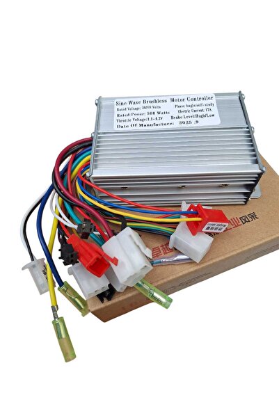 Federal Sine Wave Brushless Motor Controller 36–48V 500W – Electric Controller for moped