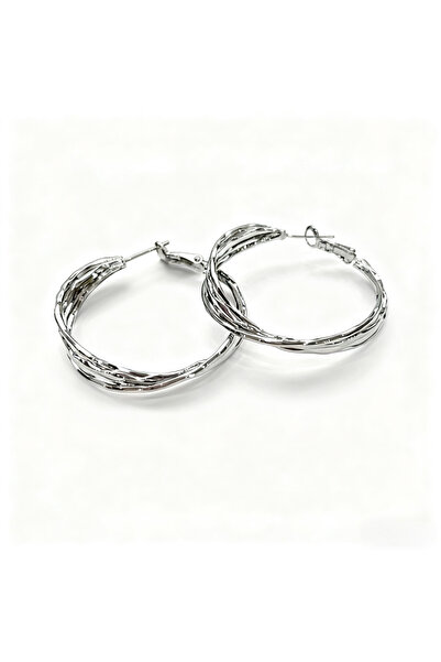 FASHION Murmur cercei rotunzi cu linii fine, model 2025 – bijuterii elegante ...