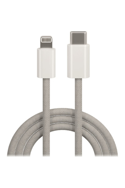 MaxLife Naturals Maxlife MXUC-06 charging and data transfer cable, USB-C to Lightning, 1.0 m, 20W, purple