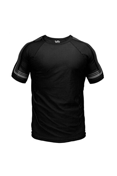 Sanabul Core Short Sleeve Rash Guard – Quick Dry Compression Shirt for Men Bl...