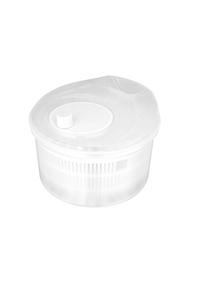 JUDGE Kitchen salad drying bowl, plastic/polypropylene, 23x23x17 cm, white