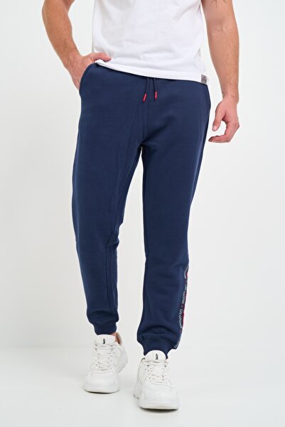 Lee Cooper Men's sports pants with applied logo