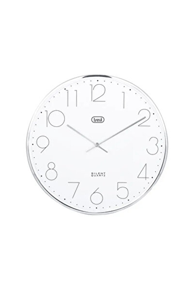 Optim Solution Wall clock with quartz OM 3512 S, 30 cm, silver