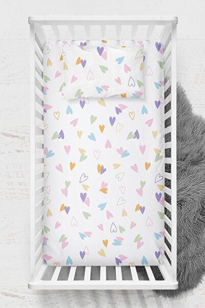 Wheeppo طقم ملاءات سرير مطاطية من القطن 100% - سرير هارتس بارك 70×130 و80×130 و35×45