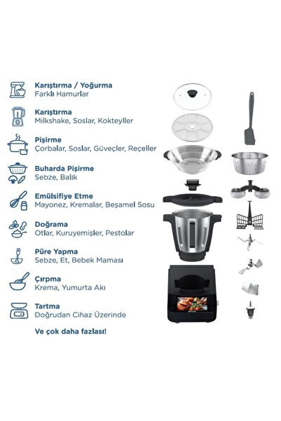 ONVO OVTC01 Cheff Çok Fonksiyonlu Akıllı Mutfak Robotu