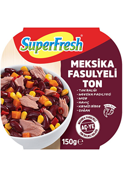 SuperFresh Meksika Fasulyeli Ton Balığı 150 gr