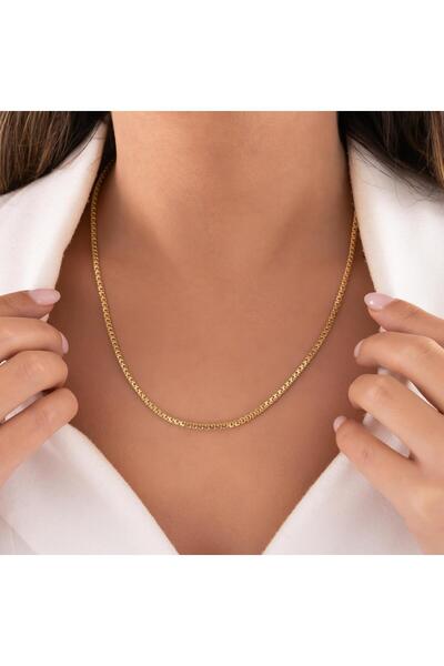 H.M Hakan Mücevherat Trend 14 Ayar Altın Zincir 4 Mm