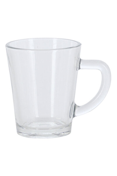 Excellent Houseware Set of 6 espresso cups, glass, 5.5x6.5 cm, 70 ml, transpa...