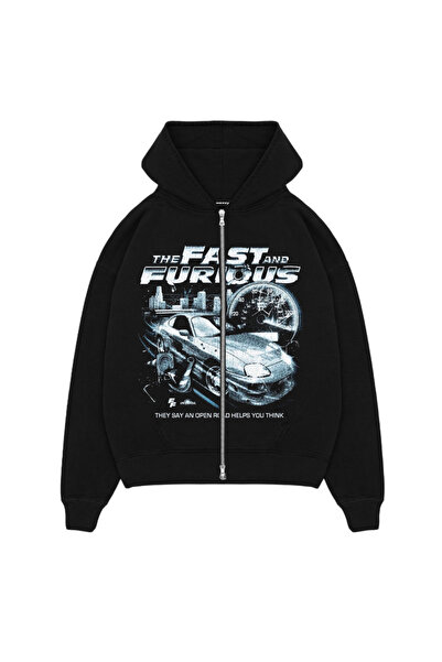 Onlyy wezzy Fast And Furious Zip Hoodie