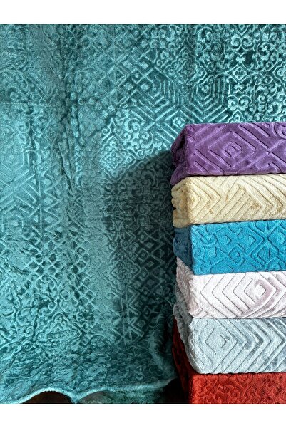 BURSA EV TEKSTİLİ MERKEZİ Mink Prime Çift Kişilik Battaniye Petrol Yeşili