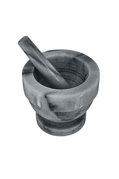 JUDGE mojar și pistil, marmură, 13x11,5 cm, gri