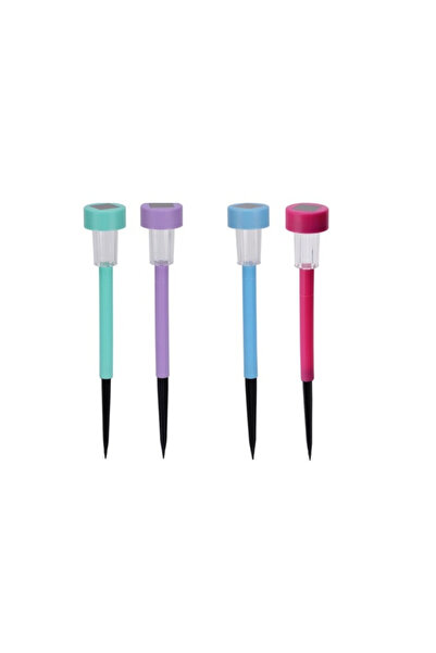 Progarden Set de 4 lămpi solare ProGarden, plastic, 36x5,5 cm, multicolore