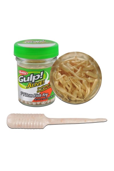 BERKLEY Gulp Alive Fish Fry 2CM LUMA GLOW