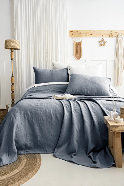 Şaheser Home Collection Σετ κουβερλί Julia Jacquard, Ύφασμα ζακάρ από 100% βα...