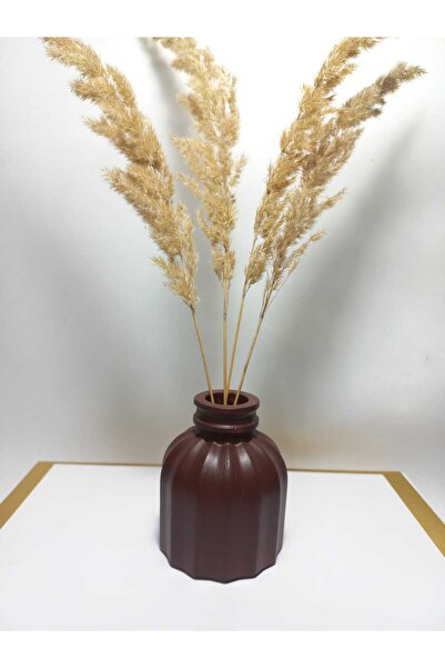 emilysamy Fine Line Vase - Modern & Minimal Decorative Object, Living Room and Office Flower Holder, Antiquity Gold