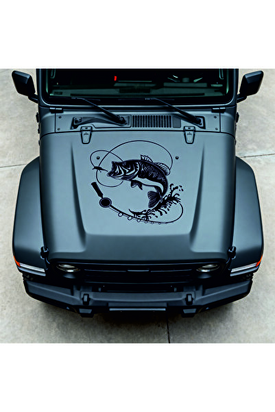 StickITsibiu Fishing Therapy – Autocolant Auto 4×4 Off-Road – Dimensiuni 65x64cm.