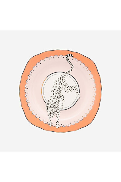 YVONNE ELLEN Animals Pink Porcelain Cake Plate 16 cm