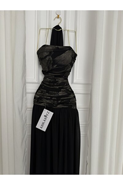 ABRARYZ velvet floral dress