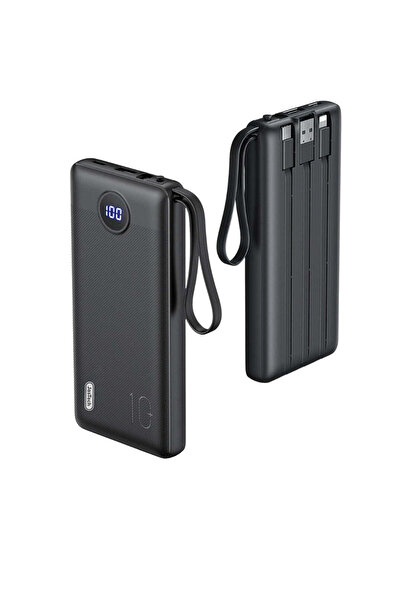 Jastech شاحن محمول نحيف بسعة 10000 مللي أمبير، يدعم الشحن السريع عبر منفذ USB...