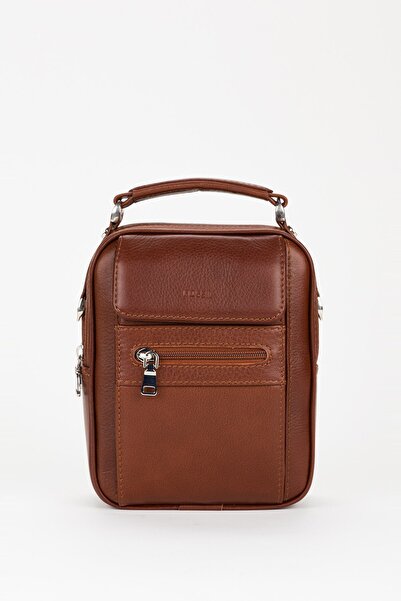 Fossil 100% Genuine Leather Men's Small Size Hand and Cross Shoulder Bag