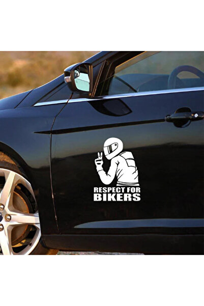 Avex Sticker autoadeziv pentru vehicule Off Road, model "Respect For Bikers",...