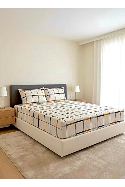 Design of colours Battal Boy Fitted Sheet and 2 Pillowcases