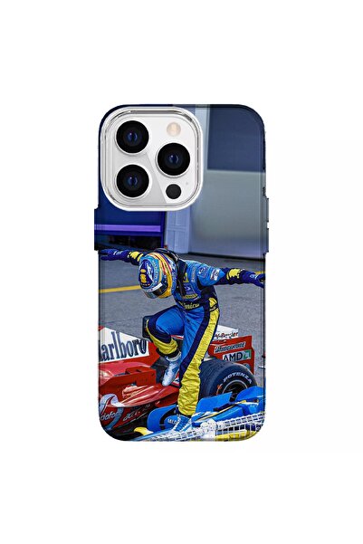 Turkuaz حافظة سيليكون فاخرة متوافقة مع هاتف Iphone 13 Pro Max من تصميم ألونسو