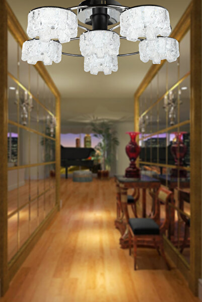 Begüsa Tonale 6.Lı Avize Krom Kaplama