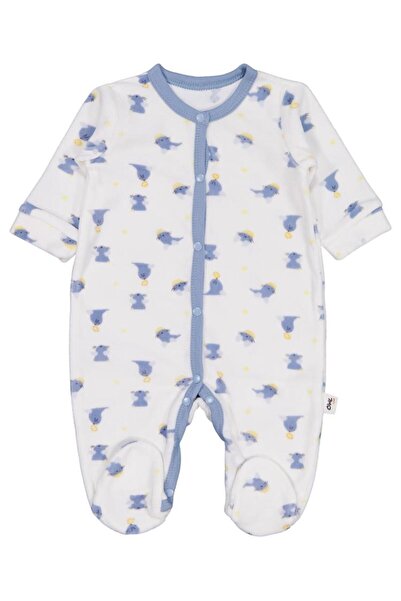 Civil Baby Seal Print 1-9 Months Romper - White 6-9 Months