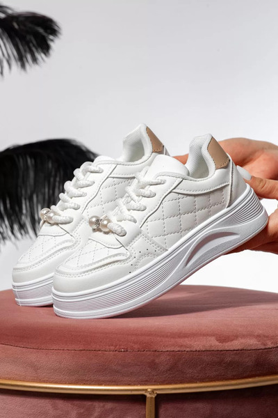 Zaira Детски каки маратонки от екокожа Iris #21331 - 36